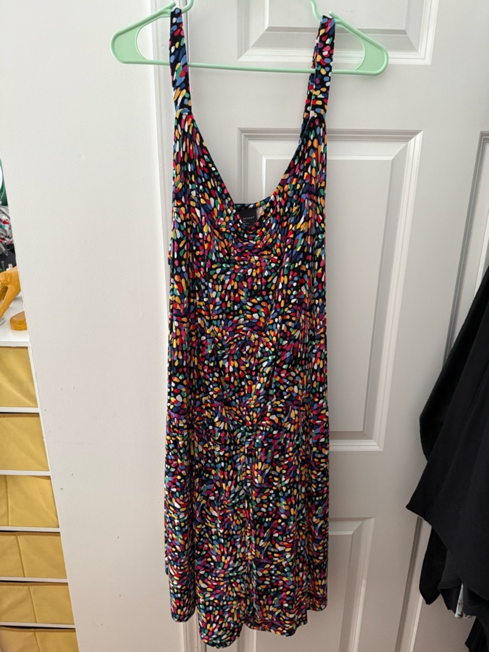 Lane Bryant Confetti Print Sleeveless Plus-Size Romper
